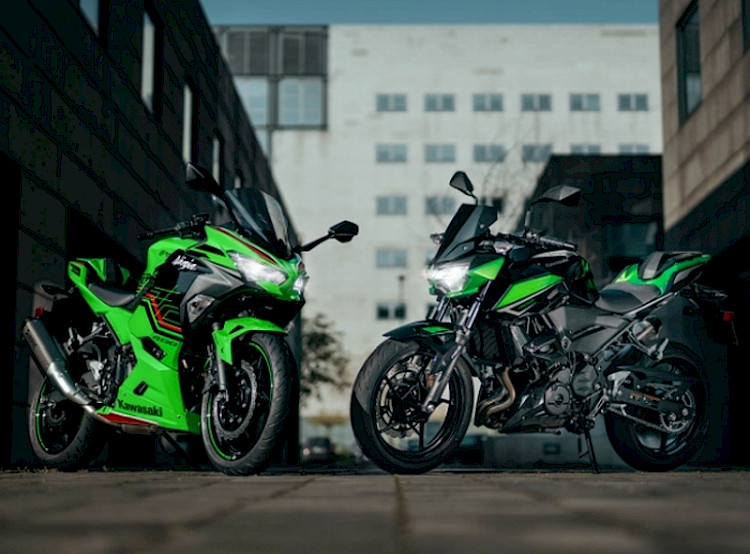 Kawasaki bringt die 400 cm3 Modelle zurück